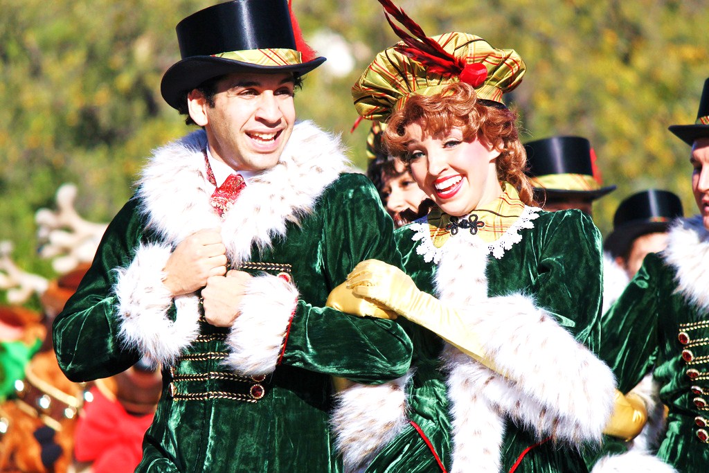 Holiday cheer for everyone, at Disneyland. Photo: Loren Javier